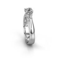 Afbeelding van Verlovingsring Tiffani<br/>950 platina<br/>Lab-grown diamant 0.74 crt