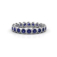 Image of Ring mariam 0.05<br/>950 platinum<br/>Sapphire 2.4 mm
