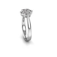 Afbeelding van Promise ring Chantal 1 585 witgoud lab-grown diamant 0.08 crt