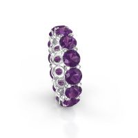 Bild von Ring heddy rnd 5.0<br/>585 Weißgold<br/>Amethyst 5 mm
