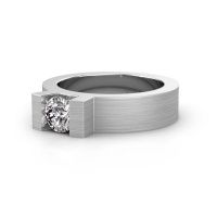 Afbeelding van Ring Leena 1<br/>950 platina<br/>Diamant 0.60 crt