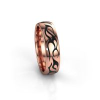 Afbeelding van Trouwring WH3050M26B<br/>585 rosé goud ±6x2 mm