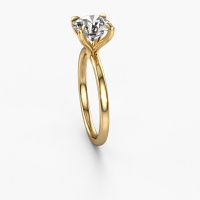 Image of Engagement Ring Crystal Rnd 1<br/>585 gold<br/>Lab-grown diamond 2.00 crt