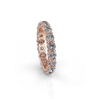 Bild von Ring heddy rnd 3.4<br/>585 Roségold<br/>Zirkonia 3.4 mm