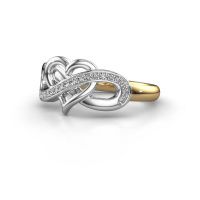 Image of Ring Yael 585 gold diamond 0.147 crt