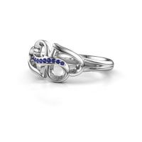 Image of Ring Rowie 950 platinum sapphire 0.9 mm