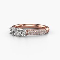 Image of Engagement Ring Marielle Rnd<br/>585 rose gold<br/>Diamond 0.97 Crt