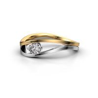 Bild von Ring Sigrid 1<br/>585 Weißgold<br/>Diamant 0.25 crt