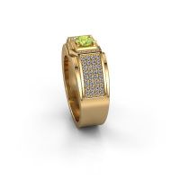 Image of Men's ring marcel<br/>585 gold<br/>Peridot 5 mm