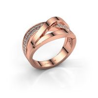 Afbeelding van Ring Amira<br/>585 rosé goud<br/>Diamant 0.345 crt