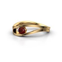 Image of Ring Sigrid 1<br/>585 gold<br/>Garnet 4 mm