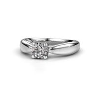 Bild von Verlobungsring Nichole 585 Weißgold Diamant 0.50 crt