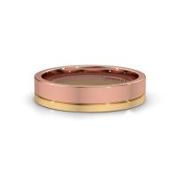 Image of Wedding ring WH0300M15AP<br/>585 rose gold ±5x1.7 mm