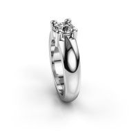 Afbeelding van Ring michelle 1<br/>925 zilver<br/>Diamant 1.00 crt