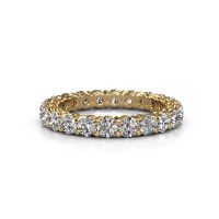 Image of Stackable ring Michelle full 3.0 585 gold lab grown diamond 2.20 crt