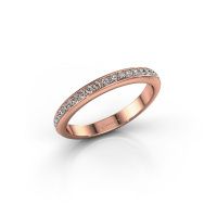 Afbeelding van Aanschuifring SRH0561C20H6<br/>585 rosé goud<br/>Diamant 0.252 crt