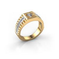 Image of Men's ring maikel<br/>585 gold<br/>Diamond 0.54 crt