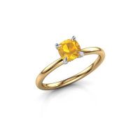Afbeelding van Verlovingsring Crystal CUS 1 585 goud citrien 5.5 mm