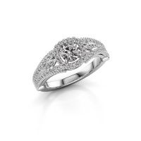 Image of Engagement ring Darla 585 white gold diamond 0.855 crt