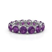 Bild von Ring heddy rnd 4.7<br/>585 Weißgold<br/>Amethyst 4.7 mm