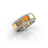 Image of Men's ring Danillo<br/>585 gold<br/>Citrin 4.2 mm