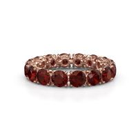 Bild von Vorsteckring vivienne 4.0<br/>585 Roségold<br/>Granat 4 mm