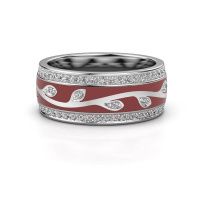 Image of Wedding ring WH3051L28B<br/>950 platinum ±8x2 mm