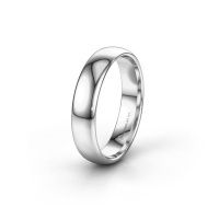 Afbeelding van Trouwring WH0100M35AP 585 witgoud ±5x1.7 mm