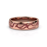 Image of Wedding ring WH3050M26B<br/>585 rose gold ±6x2 mm