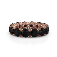 Bild von Ring vivienne 5.0<br/>585 Roségold<br/>Schwarz Diamant 8.40 crt