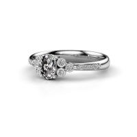 Image de Bague de fiançailles Lucy 2 585 or blanc diamant 0.625 crt
