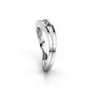 Image of Ring Sigrid 1<br/>950 platinum<br/>Diamond 0.055 crt