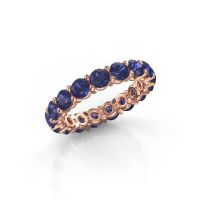 Bild von Vorsteckring heddy rnd 3.7<br/>585 Roségold<br/>Saphir 3.7 mm