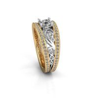 Afbeelding van Verlovingsring Julliana<br/>585 goud<br/>Diamant 0.91 crt