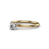 Afbeelding van Verlovingsring Crystal CUS 1 585 goud diamant 0.33 crt