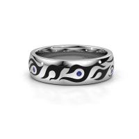 Afbeelding van Trouwring WH3050L26P<br/>585 witgoud ±6x2 mm