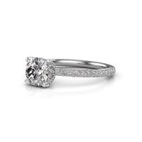 Image of Engagement ring saskia rnd 2<br/>950 platinum<br/>lab-grown diamond 1.612 crt