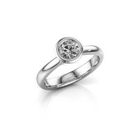 Afbeelding van Verlovings ring Kaylee 950 platina diamant 0.40 crt