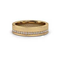 Image of Wedding ring WH0303L15BPM<br/>585 gold ±5x2 mm<br/>Diamond 0.44 crt