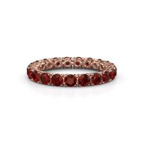 Bild von Ring vivienne 2.9<br/>585 Roségold<br/>granat 2.9 mm