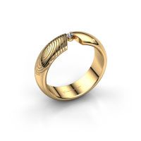 Afbeelding van Trouwring Leonila<br/>585 goud ±5x1.8 mm<br/>Lab-grown diamant 0.03 crt