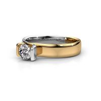 Afbeelding van Verlovingsring Noor 585 goud diamant 0.50 crt