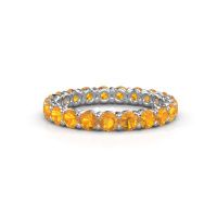 Bild von Ring heddy rnd 2.9<br/>585 Weißgold<br/>citrin 2.9 mm