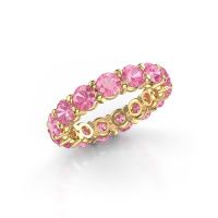 Bild von Ring heddy rnd 4.2<br/>585 Gold<br/>Pink Saphir 4.2 mm