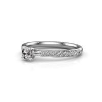 Afbeelding van Verlovingsring Mignon rnd 2 925 zilver diamant 0.489 crt