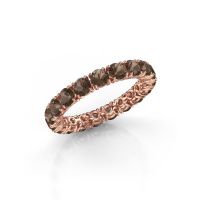Bild von Vorsteckring vivienne 3.4<br/>585 Roségold<br/>Rauchquarz 3.4 mm