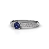 Image of Ring Marjan<br/>950 platinum<br/>Sapphire 4.2 mm