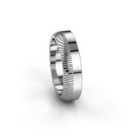 Afbeelding van Trouwring Lyda<br/>585 witgoud ±5x2 mm