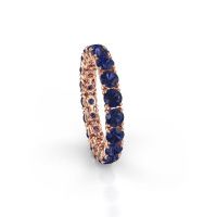 Bild von Vorsteckring vivienne 3.4<br/>585 Roségold<br/>Saphir 3.4 mm