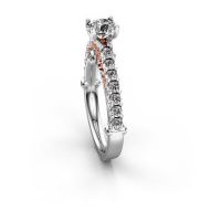 Afbeelding van Verlovingsring Shaunda<br/>585 witgoud<br/>Diamant 1.10 crt
